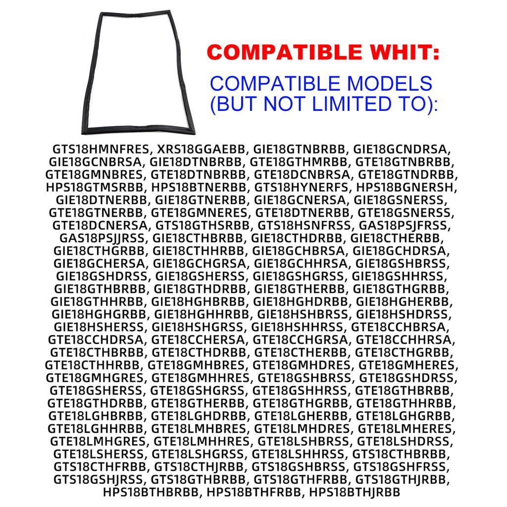 WR14X27235 Freezer  Door Gasket for GE Refrigerator Models AP6041578 PS11774647