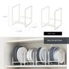 Cabinet Dish Rack Dish Rack Storage Rack Kitchen Rack Tray Tray Home Dish Dish Drain Rack Supplies WF