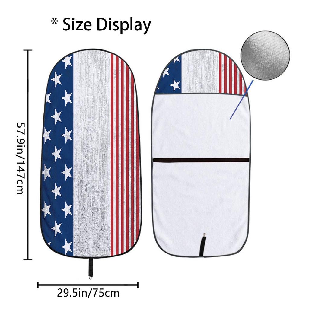 Universal All-Season Car Seat Towel Protector for Gym & Workout