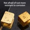 2pcs Adjustable Glass Shelf Clamps Sturdy Copper Holders For Wine Cabinet Shelves Secure Antislip Design