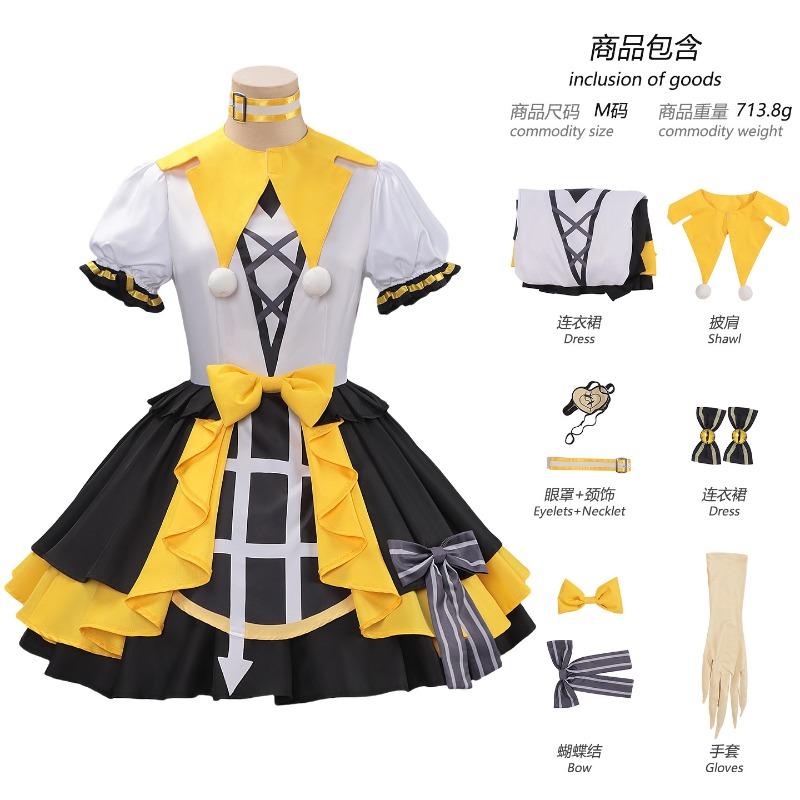 Christmas Escape Horror Night Mute Girl cos Suit Warm Nurse Catwoman Game Full Cosplay Suit
