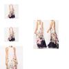 Stylish Lady Women Floral Summer Beach Boho Chiffon Sundress For Casual And Formal Occasions