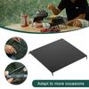 Metal Folding Tea Table Adjustable Height Outdoor Retractable Mesh Mini Stove Stand Folding Table Camping Equipment