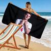 Rice Print Beach Towel, Large Soft Quick Dry Towel for Beach Camping Swimming