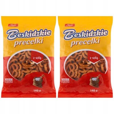 Beskidzkie Pretzels with Salt 140 G X 2 Pieces