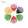 10x Guitar Pick Grips Large Area Durable Reusable Stick On Grip for Picks Non Slip Soft Comfortable Picks Stop Dropping