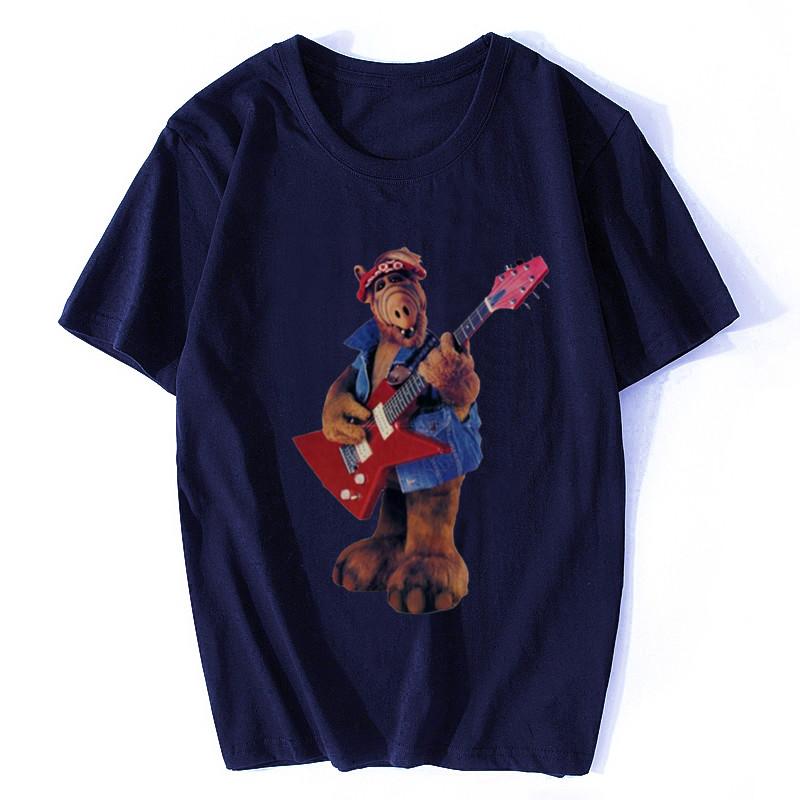 Alf T Shirt Alf Yeah T-shirt Graphic Tee Shirt Male Funny Short Sleeves Casual Cotton Tshirt Cool Streetwear