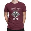 Rockin Since 1970  50Th Man's TShirt Rockin Since Time Crewneck Short Sleeve 100% Cotton T Shirt Funny Top Quality Gift Idea