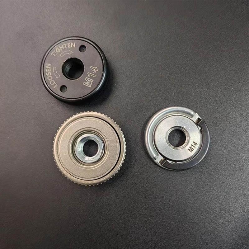 Angles Grinder Flange Nut M14 Self Locking Quick Release Pressure Plate Grinder Part for Cutting Discs Accessories