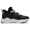 Li Ning Defender Slip Resistant Abrasion Resistant Thermal Mid top Running Shoes Women's Black White AGLT128-1