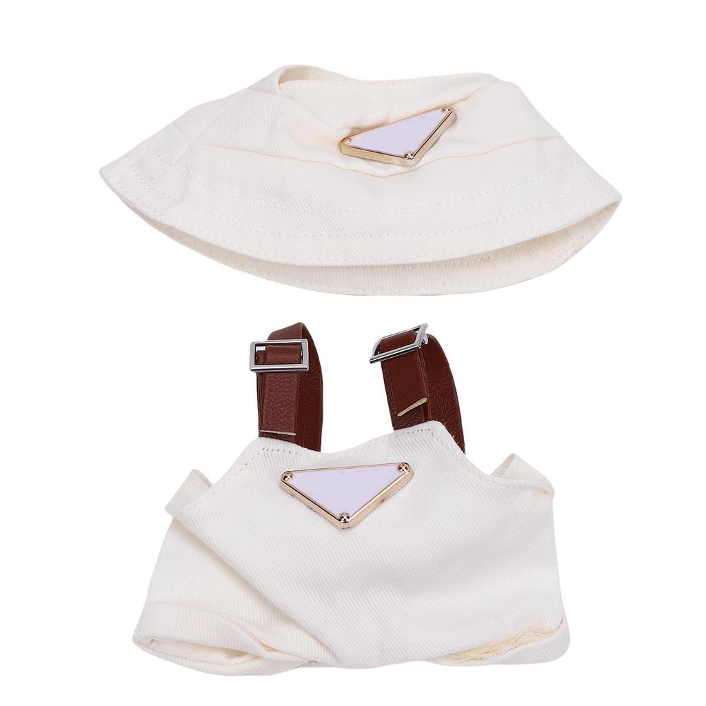 Doll Clothes Set Outfits Boys Girls Stylish Adorable 17cm Dolls Accessories Polyester