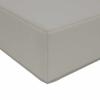 Outdoor Sofa Cushions 3 Pcs Gray Polyester