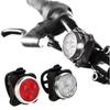 USB-Ladehundehalsbandlicht Wasserdichte Rücklichter Langlebige Fahrradlichter Outdoor-Aktivitäten