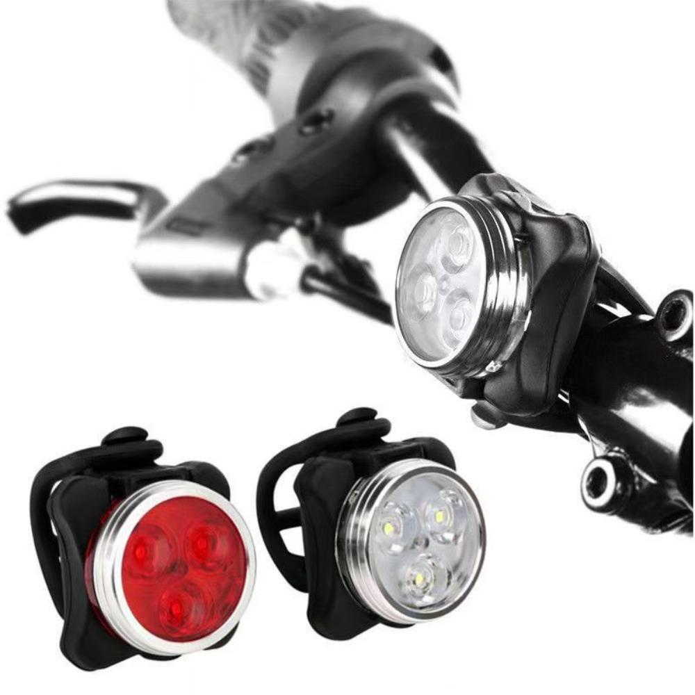 USB-Ladehundehalsbandlicht Wasserdichte Rücklichter Langlebige Fahrradlichter Outdoor-Aktivitäten
