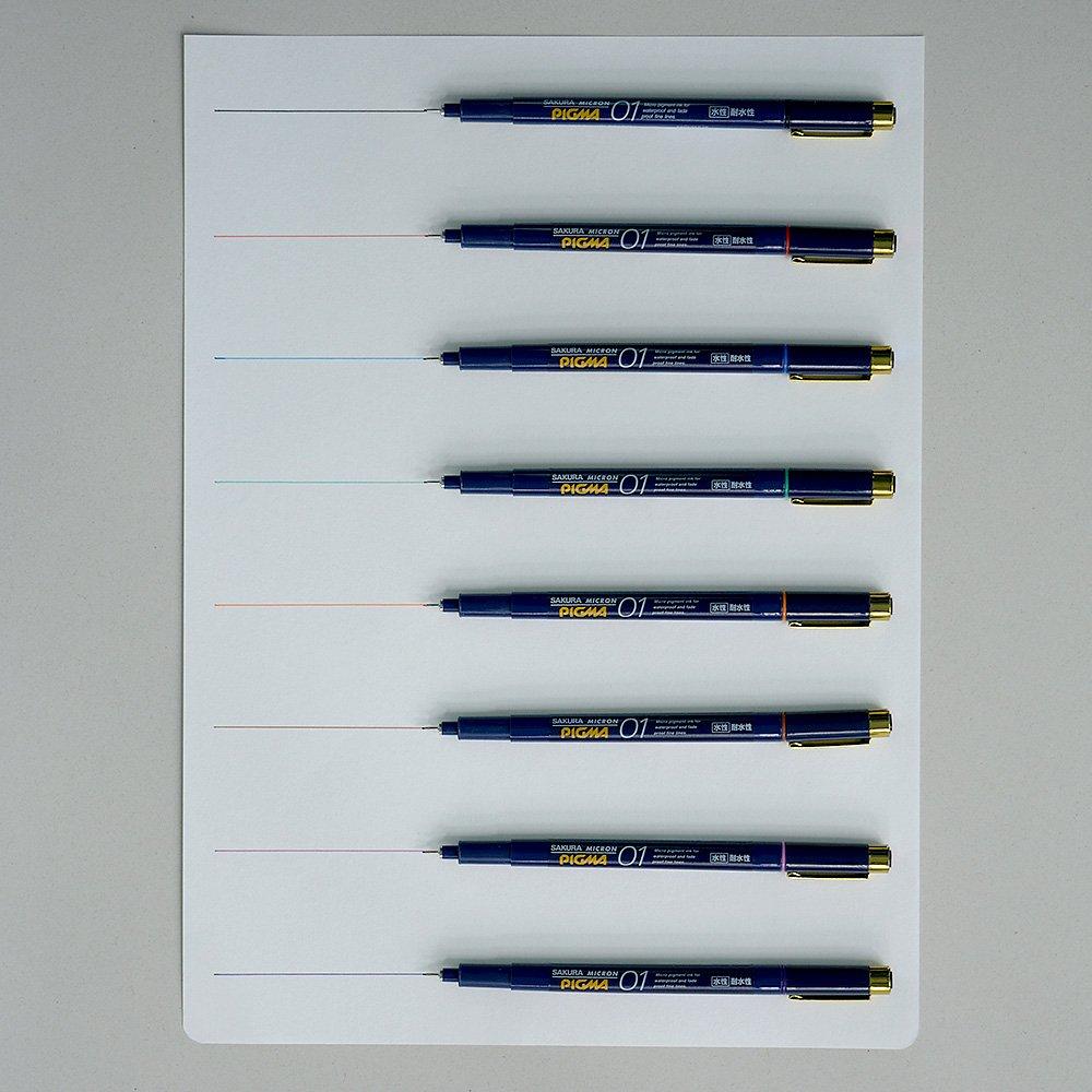 Sakura Black Cray-Pas Water-Based Marker, Pigma, 0.1mm, ESDK01-SP#49,