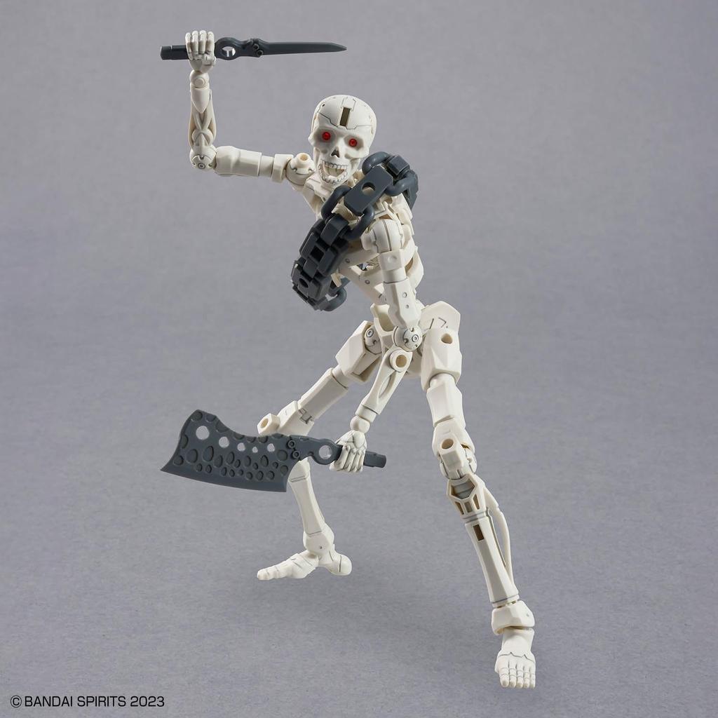 BANDAI SPIRITS 30MF Draw Skeleton Plastic Model Kit Pre-colored