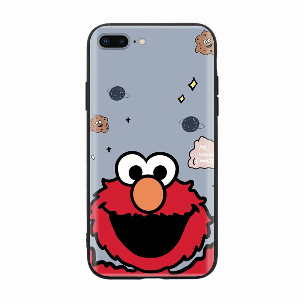 Black Case for Xiaomi Redmi 13C Note 9 iPhone XR 7 8 14 15 11 12 13 X XS Pro Max Samsung A25 S23 S24 FE Ultra Plus ELMO