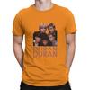 T-Shirt Führende Figuren der Britischen New Wave Vintage Baumwoll-T-Shirts Kurzarm Duran Duran T-Shirts Unisex