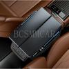 Car Armrest Cover Center Console Box Cushion Heighten Pad Leather Mat W/Pocket