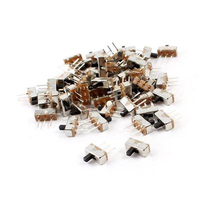Uxcell a14061000ux0418 5 3 Terminale Montare PCB 2 Poziții SPDT Comutator Mini Glisant (Pachet de 55)
