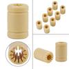 8 Pcs/Set 3D Printer Solid Polymer LM8UU Bearing 8mm Shaft