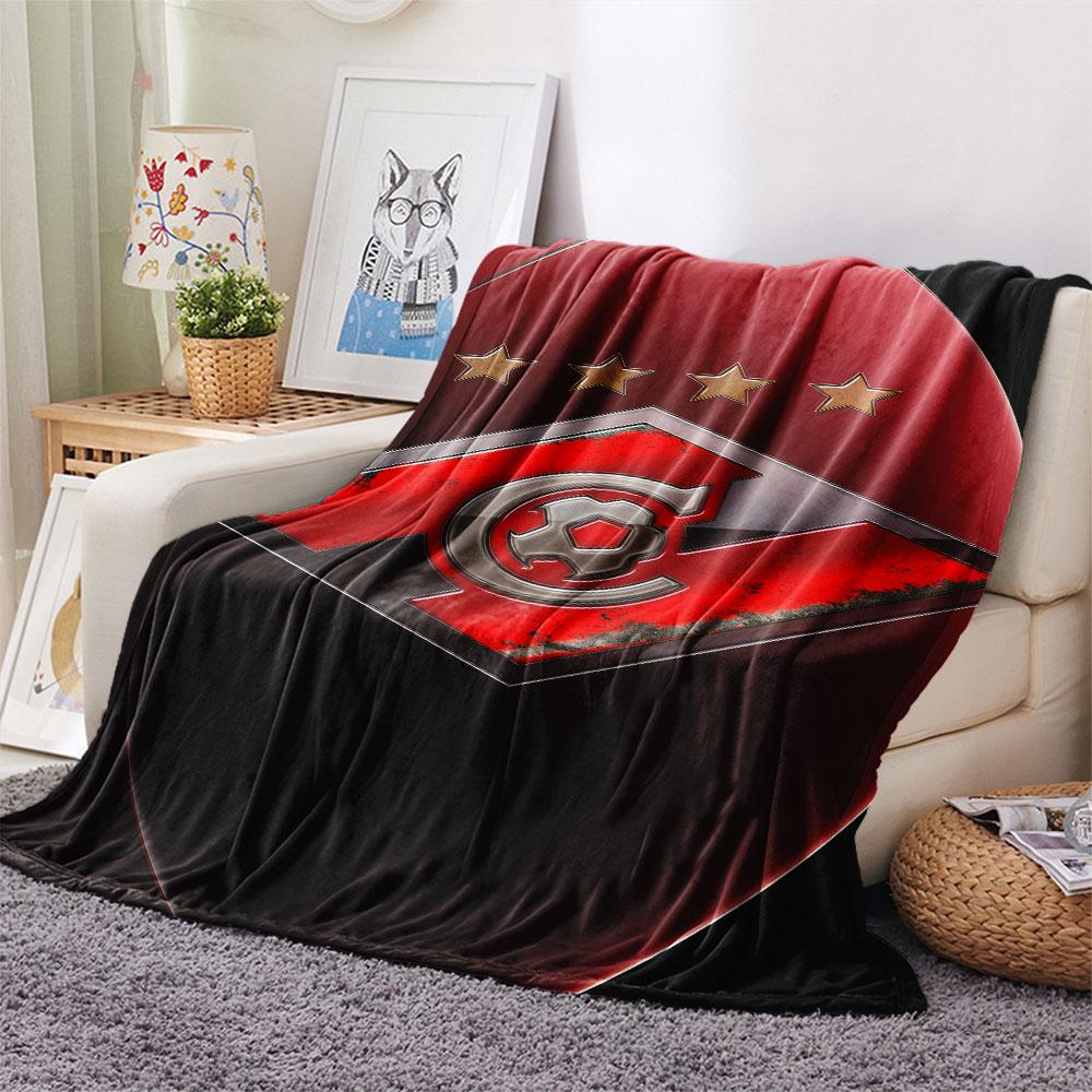 1PC Spartak Moscow Legend Blanket, High quality Comfortable for All Seasons, Home Decor, Warmth and Comfort