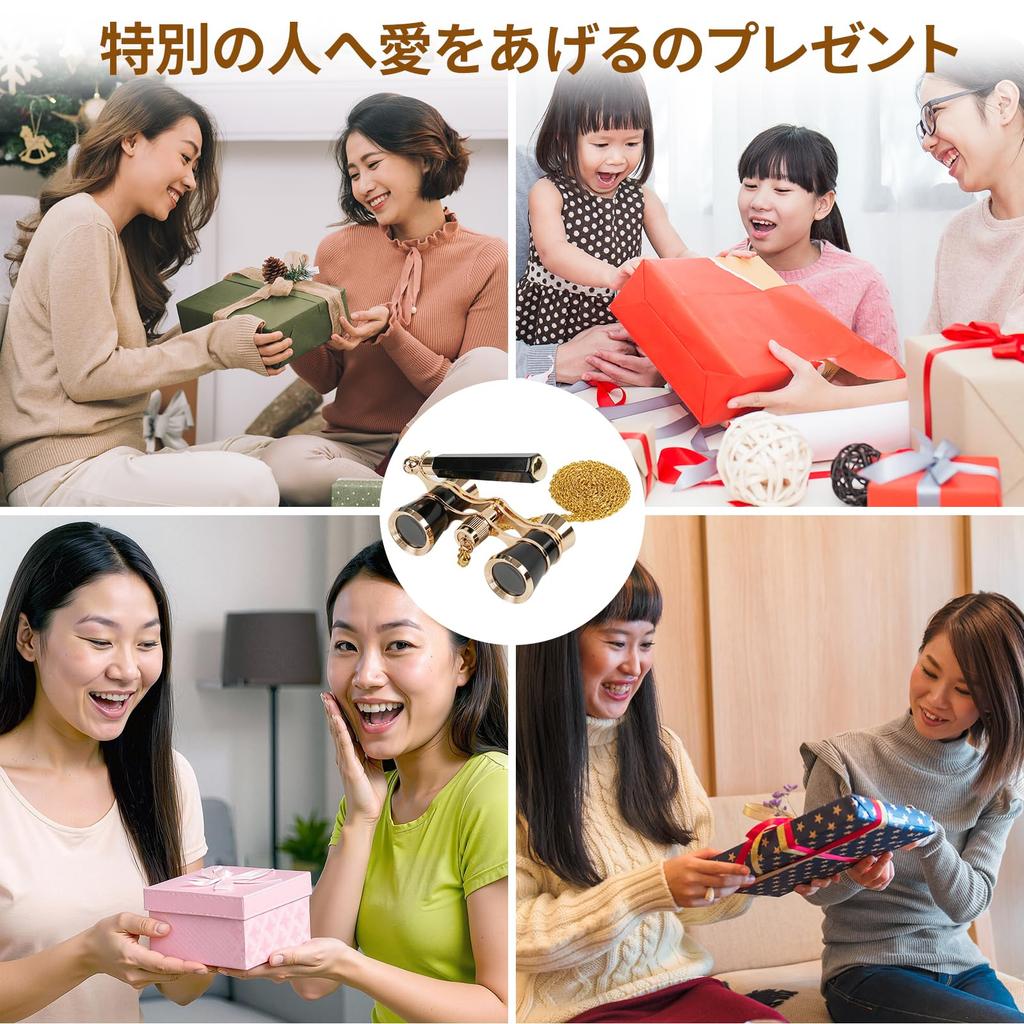 BOSTRON Binoculars for Live 3X Adjustable with for Bird Art Wild Bird and Graduation Includes Japanese Instruction Manual and Drawstring Bag