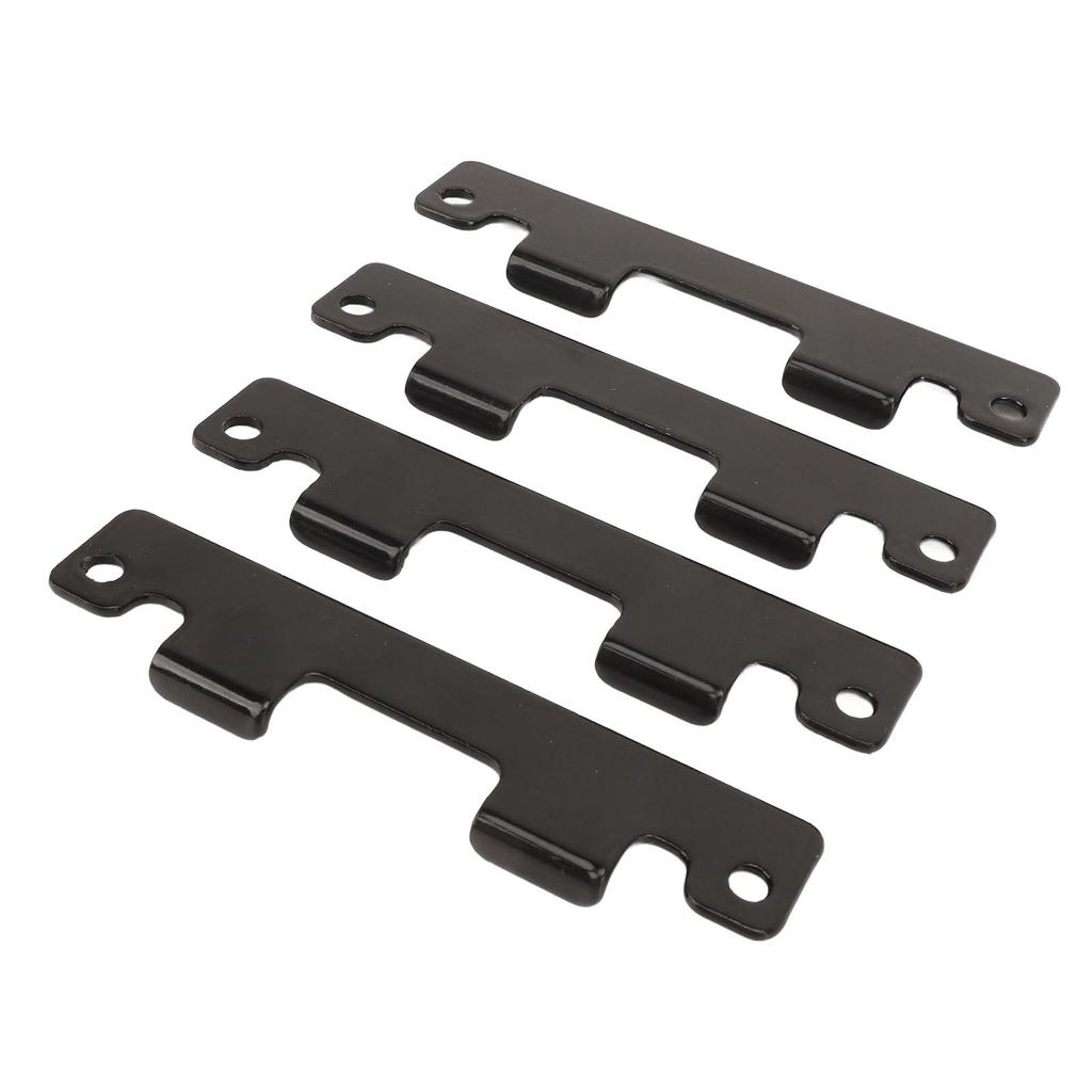 Tailgate Hinge Plates Sturdy Metal Tail Gate Hinge and Screws Set for Rhino 450 YXR450F 2006?2009