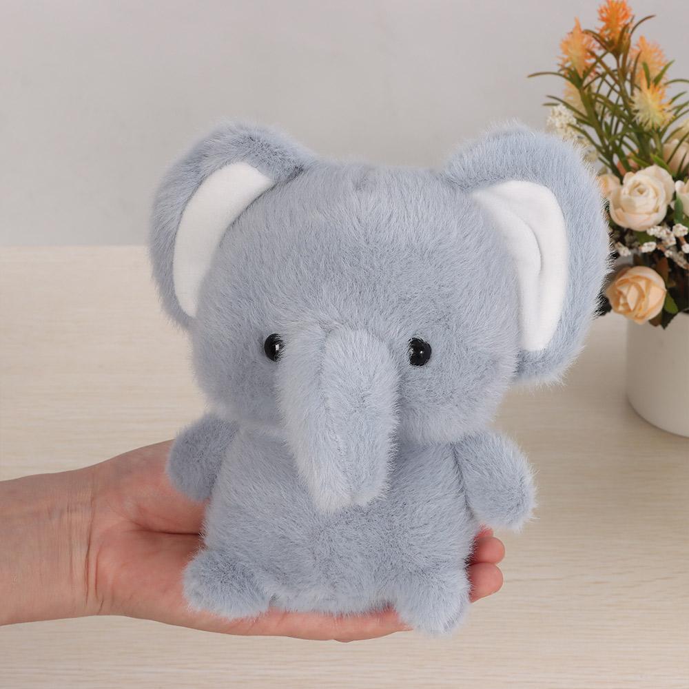 Plush Stuffed Animal Pillow Elephant Animal Plush Toy Fashion Plush Companion Doll  Sleeping Gift