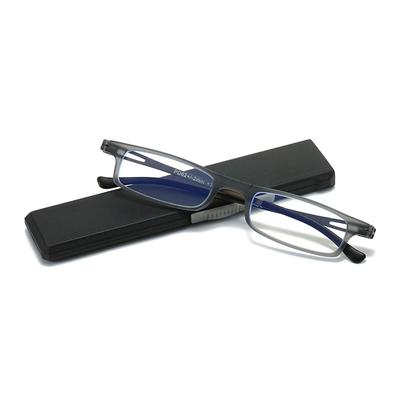 Blue Ray Blocking Anti-Blue Light Reading Glasses With Glasses Box Folding Hyperopia Glasses Portable Eye Protection
