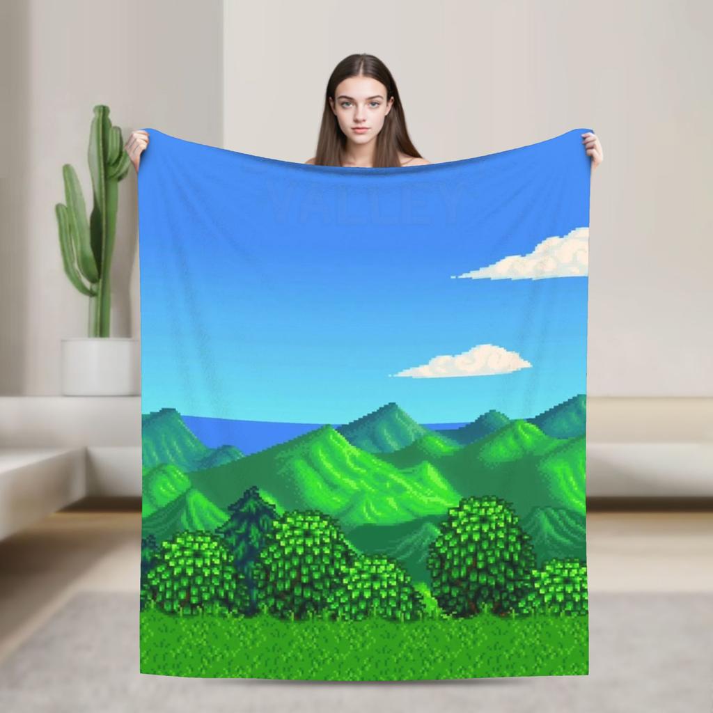 Stardew Valley Animals Chicken Blanket Quality Super Soft  Throw Blanket Winter Travel Office Living Room Comfortable Bedspread