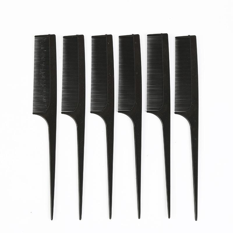 1 szt. Kobiecy grzebień do użytku domowego dla dzieci, ostry ogon, farbowanie włosów i grzebień do makijażu w zakładzie fryzjerskim, stylizacja włosów, lokówka, fryzjer