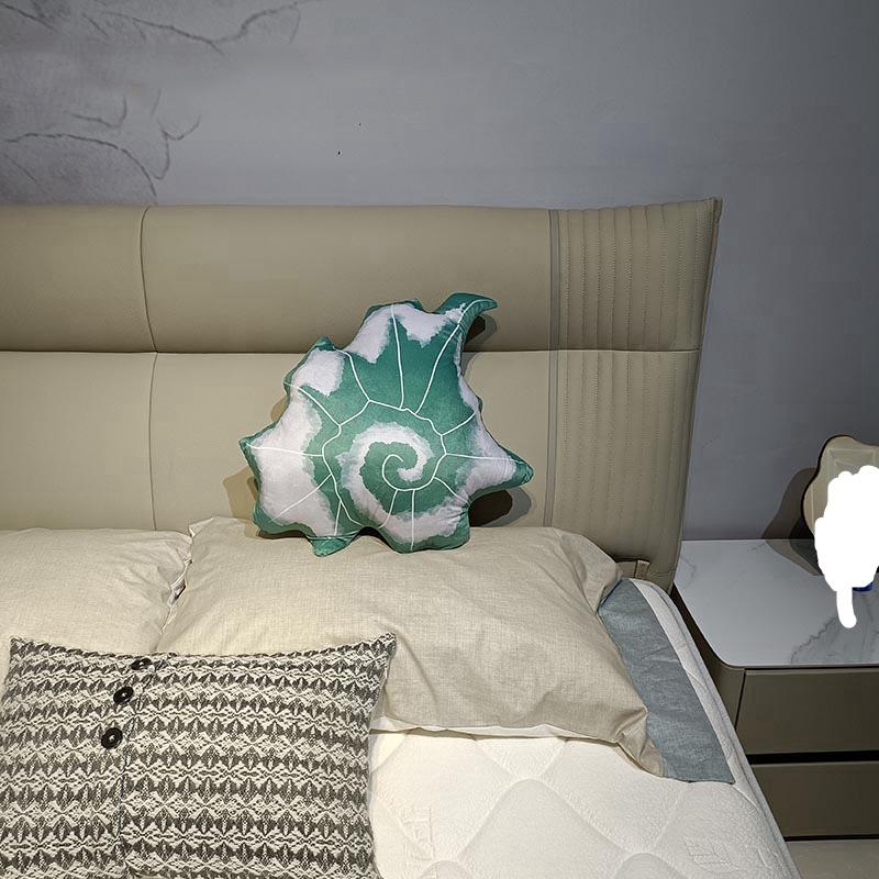 Tropical Plants Pillow for Living Room Sofa Cushion Leaf Pillow Turtle Back Decorative  Green Bedroom Leaves Plant Cushion