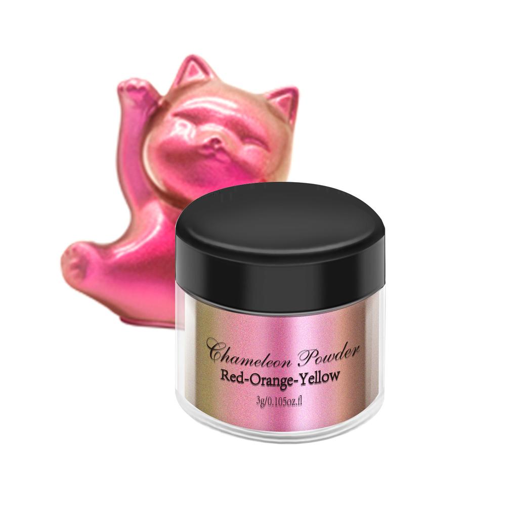 20Colors 3g Chameleon Mica Powder Color Shift Pigment Powder for Epoxy Resin Painting Soap Making Bath Bombs Candle Making Slime