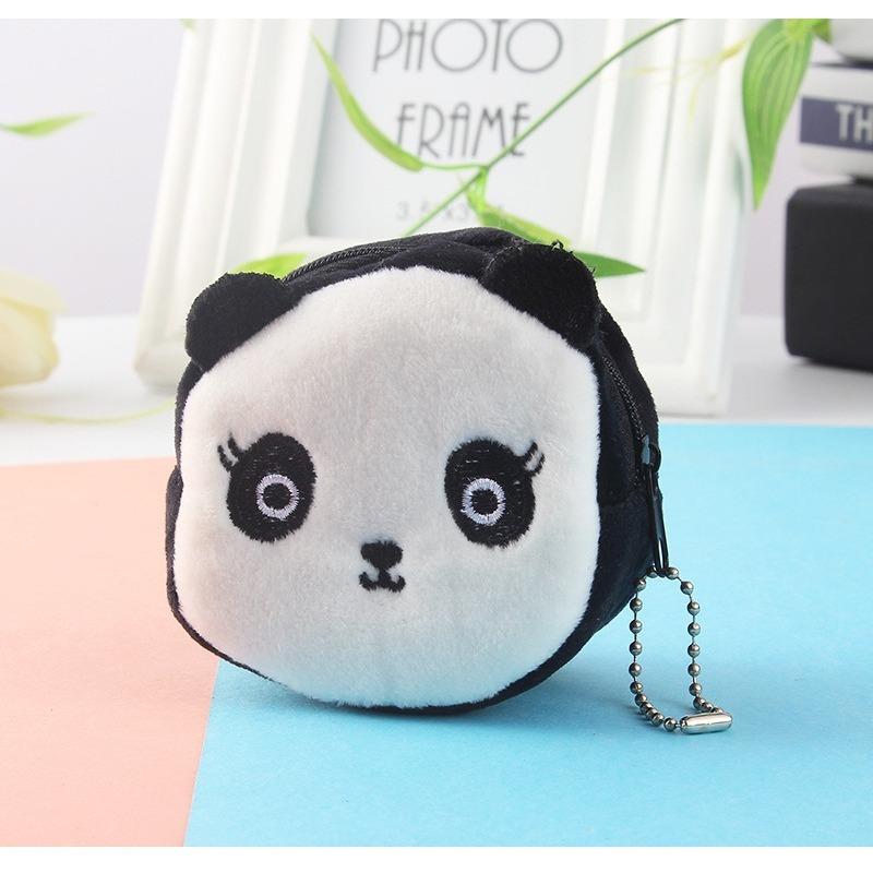 Sevimli Peluş Meyve Karpuz bozuk para cüzdanı Para Cebi Kırmızı Zarf Kulaklık Veri Kablosu Saklama Çantası