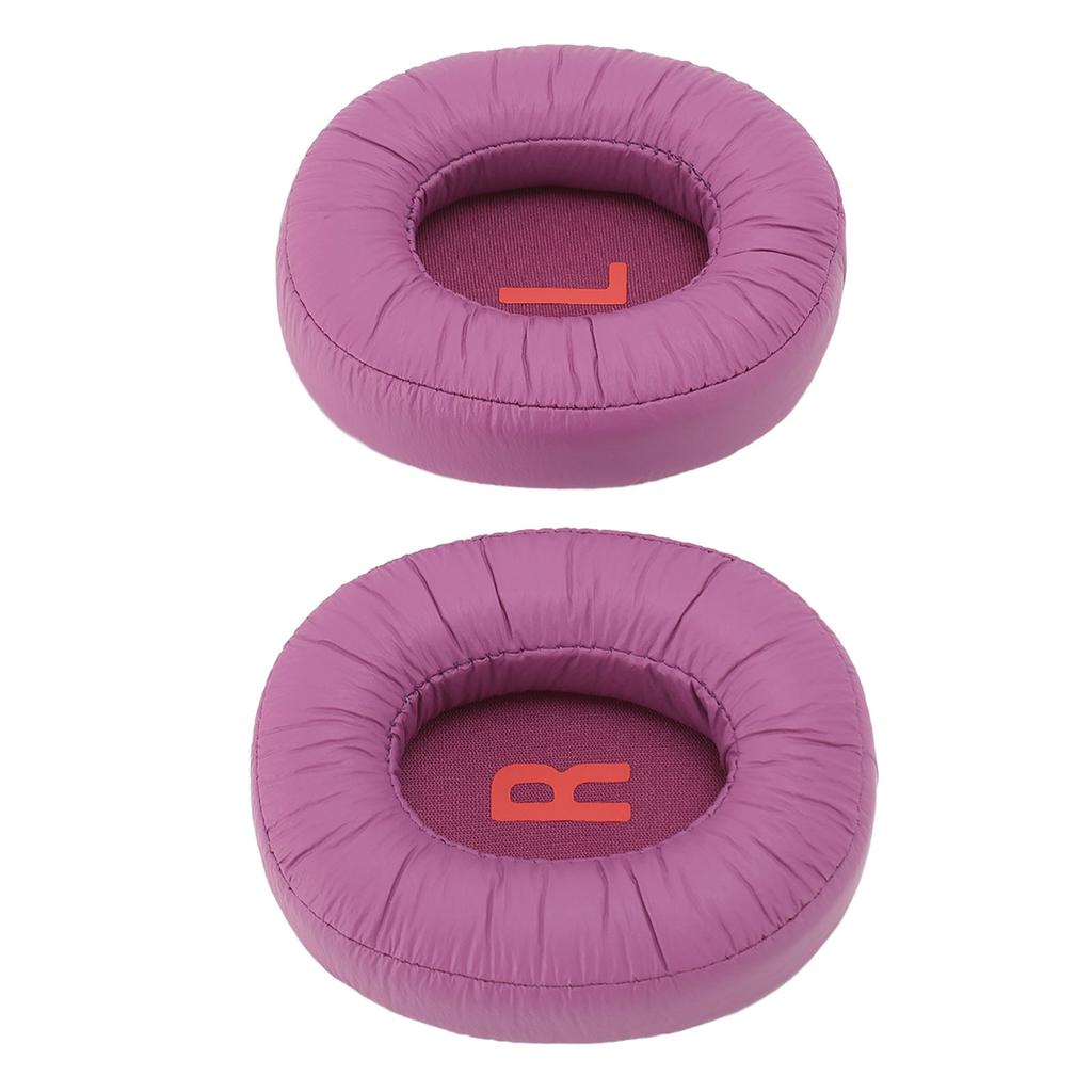 Ear Pads Replacement for JR460NC Children Headphones Memory Foam Foam PU Leather Ear Cushions Purple