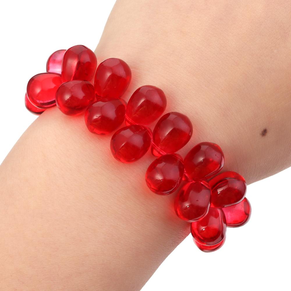 50pcs Water Drop Shape Crystal Beads 9.5x14mm Glass Loose Beads For Jewelry Making DIY Bracelets Necklace Earrings Accessories