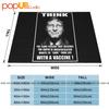 Bill Gates Plandemic Reducing Population With Vaccines Ultra-Soft Blanket Quilt Winter Sofa Cover Bed Covers