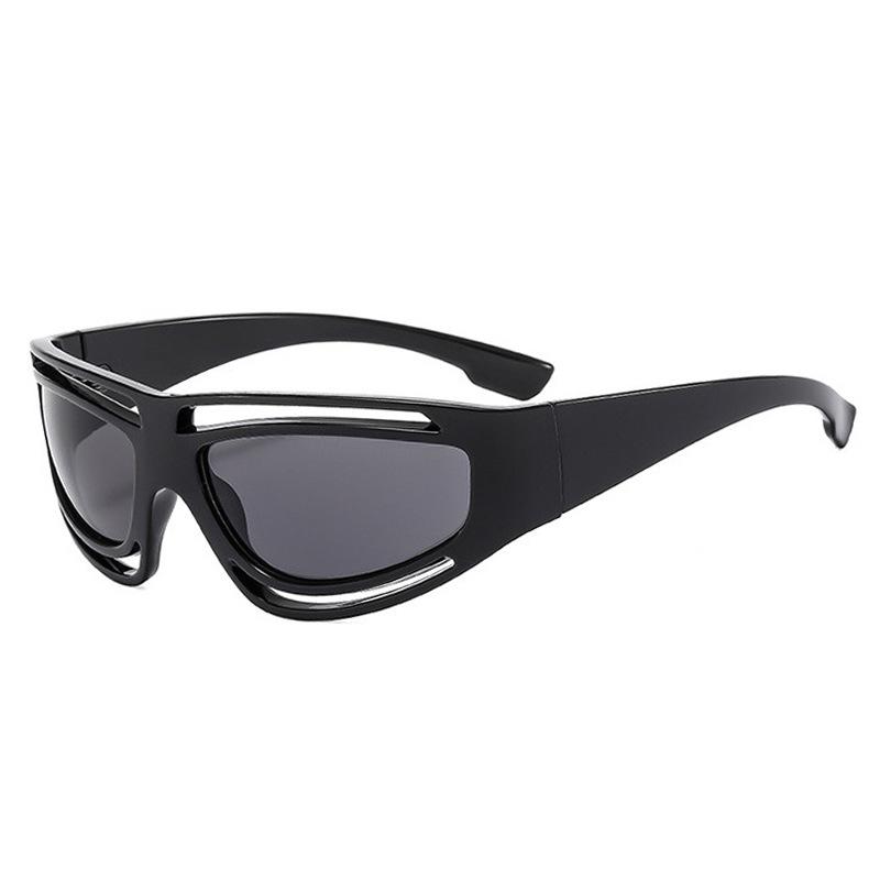 New Women Y2K Sports Sunglasses Retro Men Outdoor Cycling Eyeglasses Sexy Girl Pography Eyewear UV400