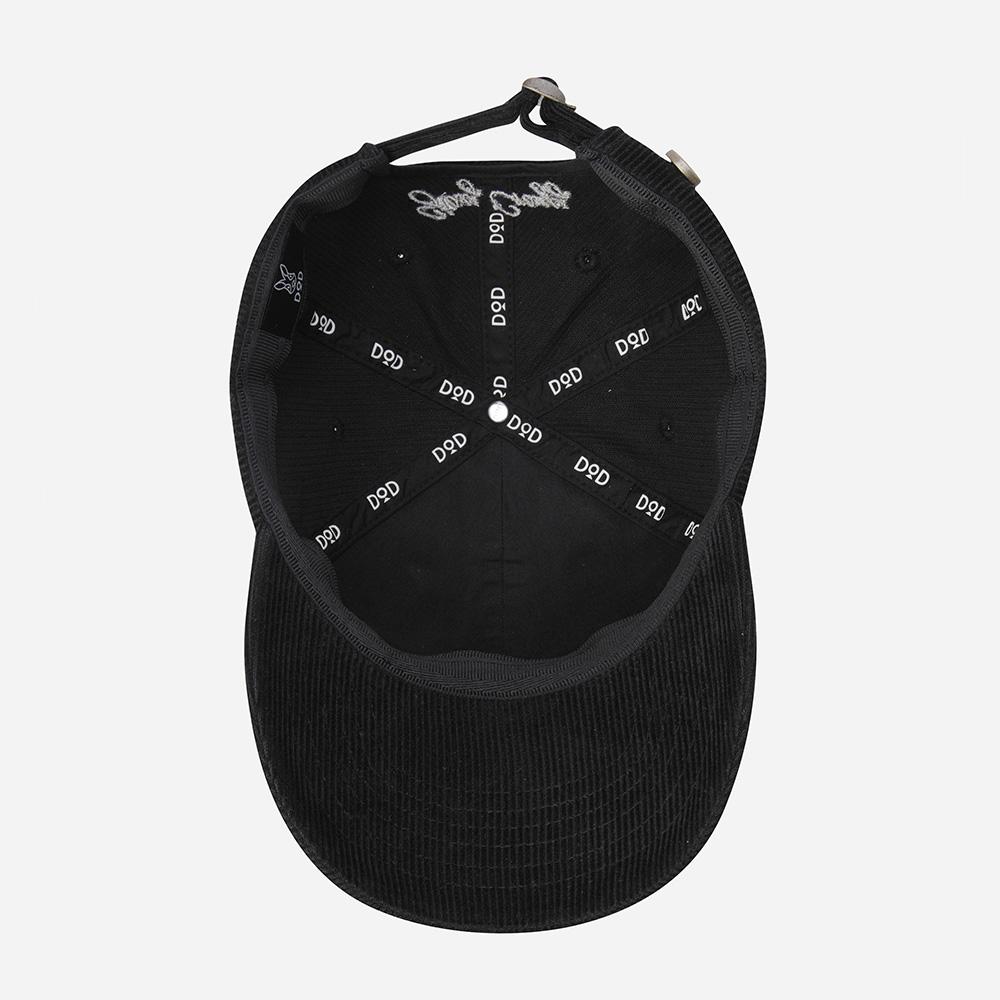 DOD Corduroy Ball Cap (Black)