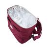 Multifunction Red And Black Cooler Bag Waterproof Portable Zipper Thermal For Women Lunch Box Picnic Food Bags