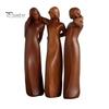 Creative Living Room Displays Sisterhood Wooden Figurine, Handcrafted Friendship Sculpture for Meaningful Keepsakes Bedroom Tabletop Ornament,