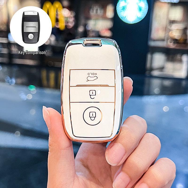 Compatible Kia Key Case for K5, K2, Sportage, KX3, Forte, K4, Borrego, KX5, Carnival, Niro, KXCROSS