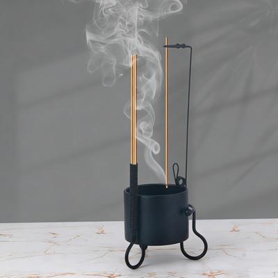 Incense Sticks Burner Holder Upside Down Durability Home with Storage Censer for Tea