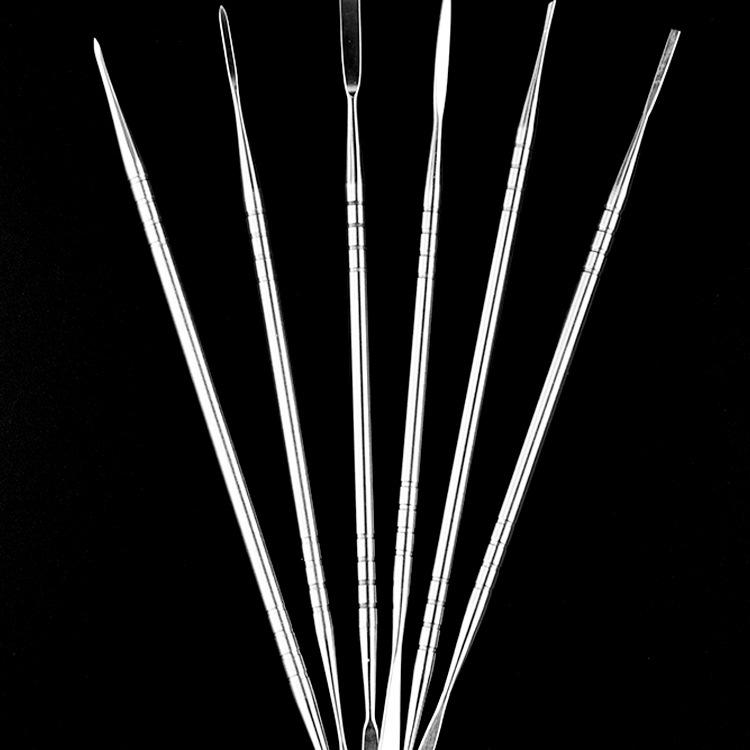 Edelstahl-Modellierwerkzeug für Polymer- & lufttrocknenden Ton - DIY Spachtelwerkzeug