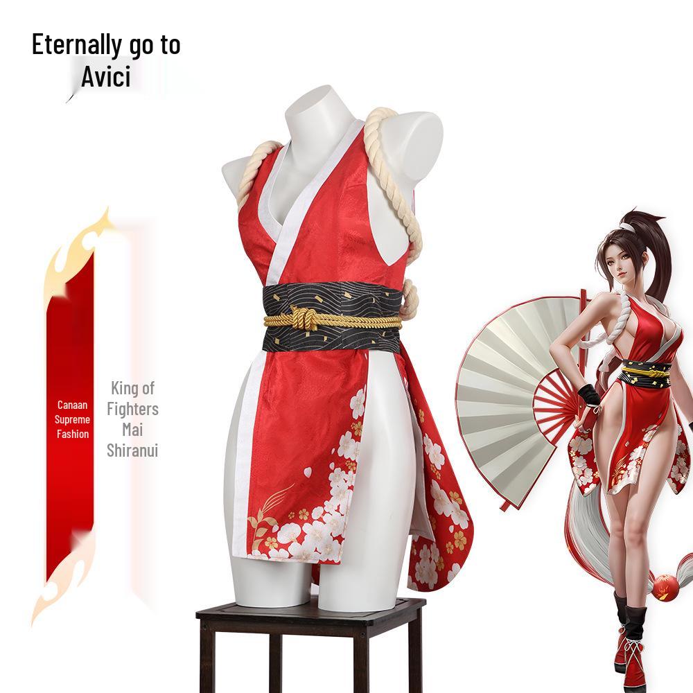 Mortal Kombat x King of Fighters Kollaboration: Nitara Mai Shiranui Japanischer Stil Cosplay Kostüm