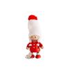 NORDIKA Nisse Christmas Wooden Doll In a Red Coat with Ice (Girl Skates/NRD120591)