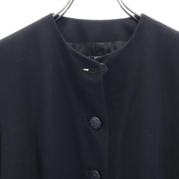 Salvatore Ferragamo Made in Italy wool No color jacket 40 Black series Women Used