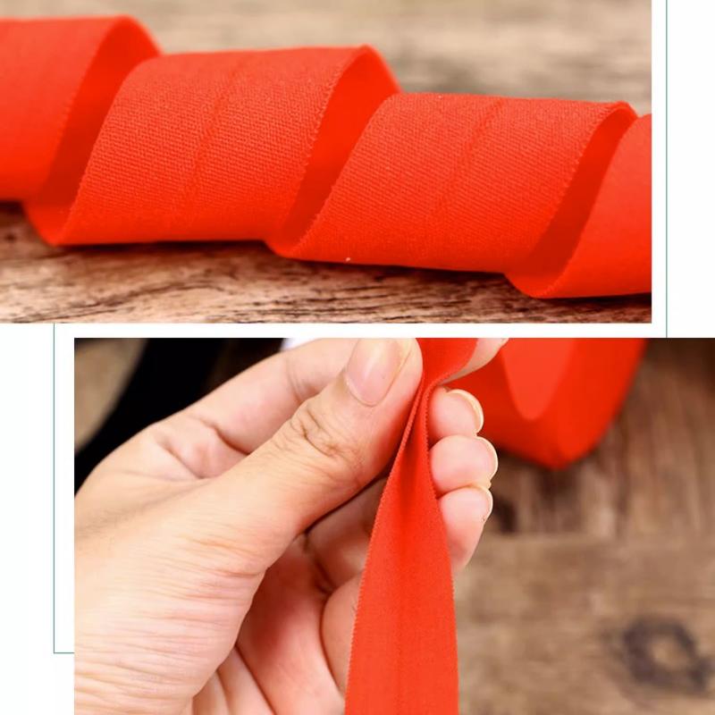 10 Meters Elastic Cotton Wrap Edge Strip Fabric Accessories For Clothing Edging, Kid Webbing, Underwear Elastic Bands TJ20663