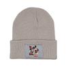Minnie Mouse Mouse Knit Hat With Embroidered Alphabet Breathable Fabric